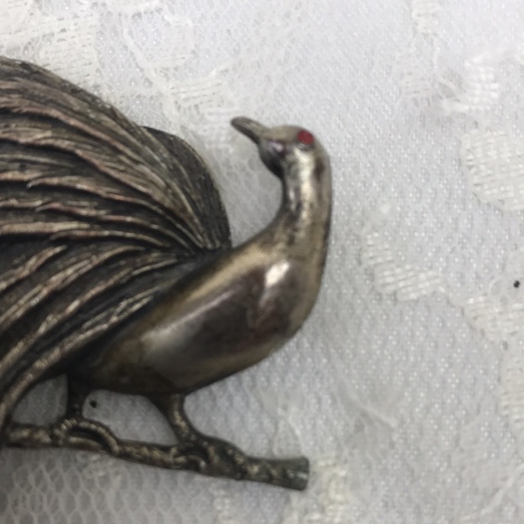 Beautiful Vintage Silver Hair Clip - Picture 2 of 6